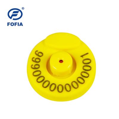 China Original 134.2khz Rfid Animal Tag Sheep Ear Tag for Animal Tracking Electronic Ear Tags for sale