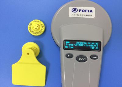 Chine Marque d'oreille électronique de RFID pour la gestion d'élevage et d'abattage à vendre