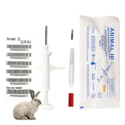 China 134Microchip de identificación de mascotas de.2KHz 2.12 * 12mm con transpondedores inyectables cubiertos de bioglás parileno en venta