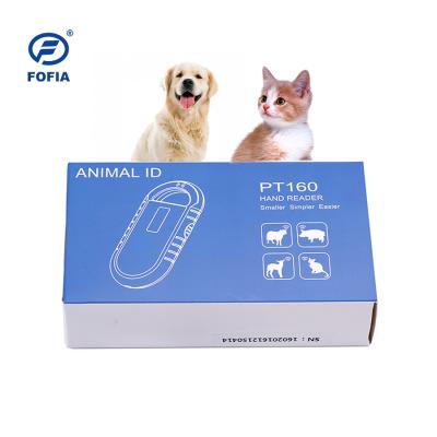 China ID64 Lectura de microchip de animales Lector de escáner con buzzer incorporado 10cm de etiqueta de oído Lectura de chip de animales en venta