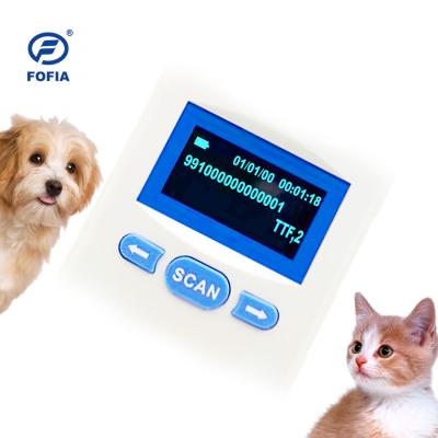 China Lector de microchip para mascotas con almacenamiento de datos ROHS en venta