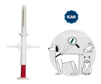 Cina FDX - Micro Gps del microchip 2.12*12mm di identificazione dell'animale domestico di vetro RFID di B che seguono per gli animali in vendita