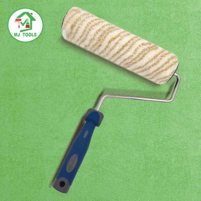 China Paint Roller Nylon Brush Factory Price Cloth Polyamide Smooth Outdoor Paintbrush 9 Inches for sale