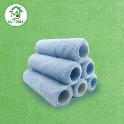 China Factory Price Soft Outdoor Knitted Polyester Paint Roller Refill Polyester Roller Sleeve Roller Cover for sale