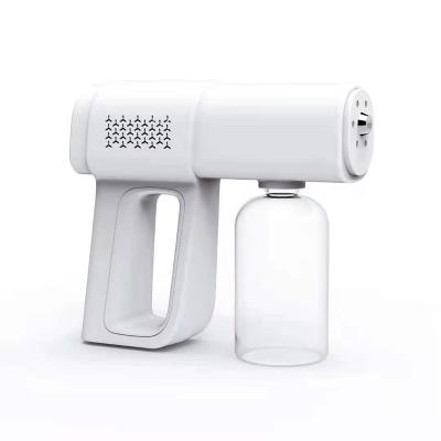 China Paint Spray Gun 2000mAh Battery Hospital Disinfecting Sprayer Wireless Rechargeable Disinfection Fogger Machine Nano Air Spray Gun for sale