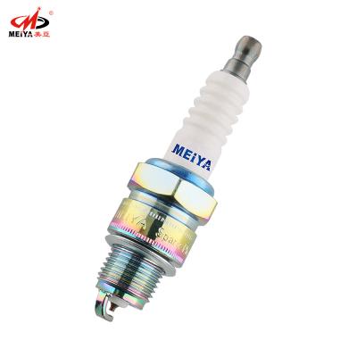 China Nickel alloy E6TC MEIYA 152 garden spark plug, 154 generator and other hydrostatic ceramic for sale