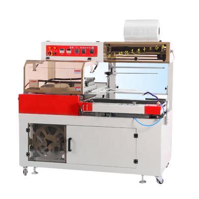 China Food SJB Automatic Shrink Wrapping Machine PVC Film Heat Bottle Tunnel Carton Box Packaging Folding Sealing Sealer Packing Machine for sale