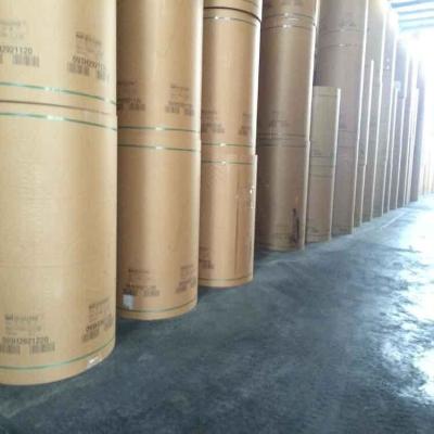 China Rolo Brown sem revestimento do papel de embalagem do ODM 80gsm grande do OEM anticolisão à venda