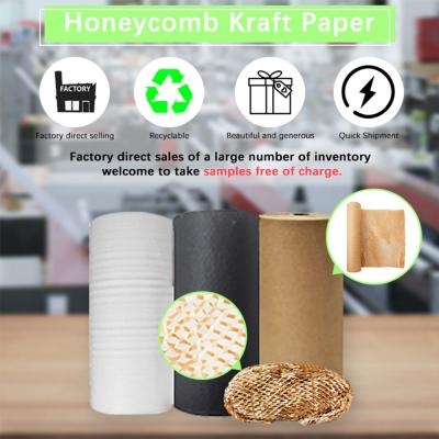 Cina 4 degradabili non rivestiti del rotolo 38CM*100M Honeycomb Wrapping Paper bio- in vendita