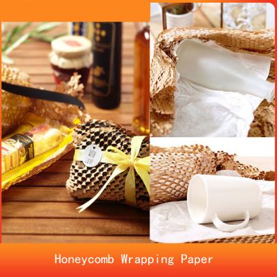 Chine Emballage antichoc recyclable de coussin de papier d'emballage de nid d'abeilles à vendre