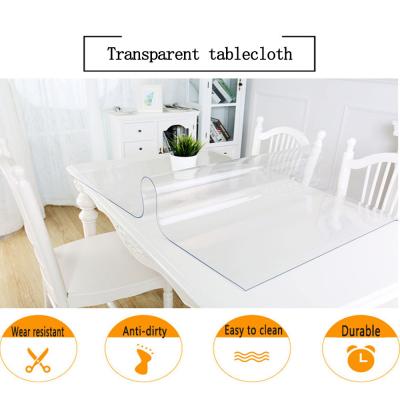 Chine Matériel transparent de Manteles de nappe imperméable durable de PVC à vendre