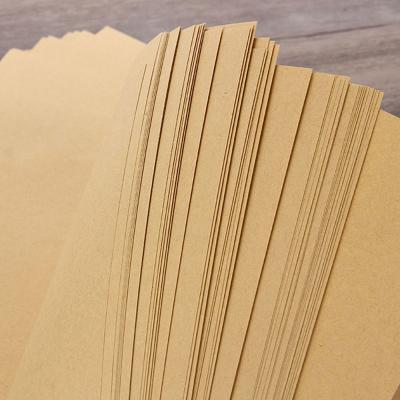 China Niet bekleed Weefsel 50CM*150M Recycled Kraft Paper-Bladenhoutpulp Te koop