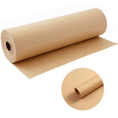 China 90gsm à prova de graxa reciclou a polpa de madeira natural de papel de embalagem Rolls à venda