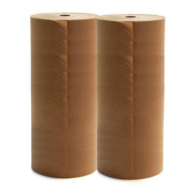 China KRAFTPAPIER-Rollenjungfrau-Masse Browns 80GSM 90GSM kundenspezifische Druck zu verkaufen