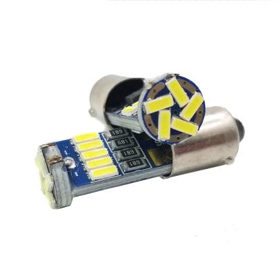 China 15SMD 4014 T4W/BA9S metal interior lamp led ba9s signal lamp for sale