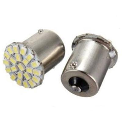 China wholesale metal auto bulbs led lights 5w 1206 22SMD 1156 1157 turn light for sale