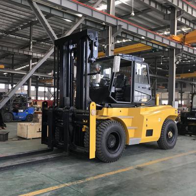 China food & 2020 Beverage Factory New Heavy Duty Diesel Forklift Truck 13.5ton Hydraulic Forklift Forks In Hot Sale for sale