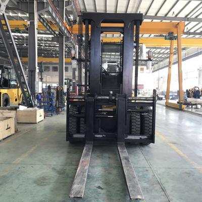 China food & Beverage Factory China Market Container Forklift 13.5ton With 6m Mast Cpcd135 Forklift Spare Parts for sale