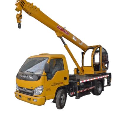 China TRUCK CRANE xinfa pickup truck with crane 3 ton 5ton 6ton small crane truck jib crane with low price for sale