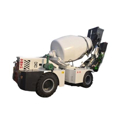 China Factory Price 3m3 85kw China Mobile Concrete Mixers Machine Portable Down Self Loading Concrete Mixer Truck for sale