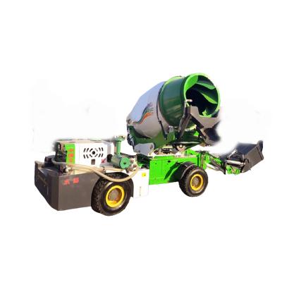 China Factory Self Loading Diesel Portable Concrete Mixer Machine for sale