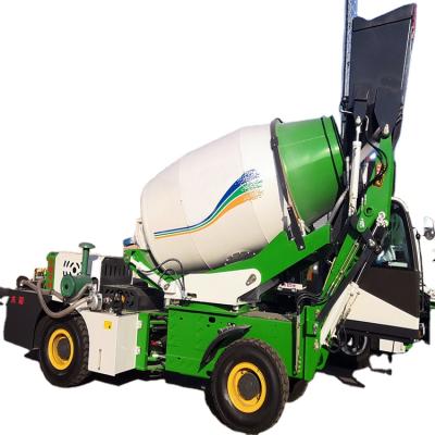 China Construction worksÂ   Cheap Price Xinfa Brand 2 CBM Self Feeding Concrete Mixer For Sale for sale