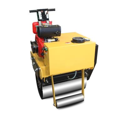 China Construction worksÂ   Large Wheel Road Roller 0.5ton 1ton 2ton Road Single Wheel Steel Walking Roller Single Compaction Machinery for sale