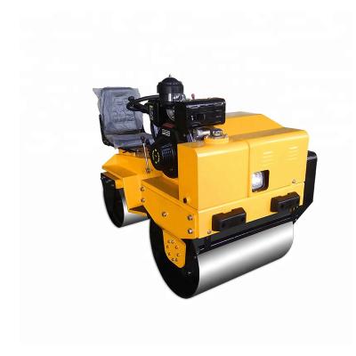 China Construction worksÂ   New 780kg -1000kg China Small Mini Twin Drum Vibratory Road Roller Compactor for sale