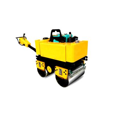 China Construction worksÂ   Factory Outlet 800kg Walk Behind Mini Road Vibratory Roller Roller Compactor Vibrating Roller for sale