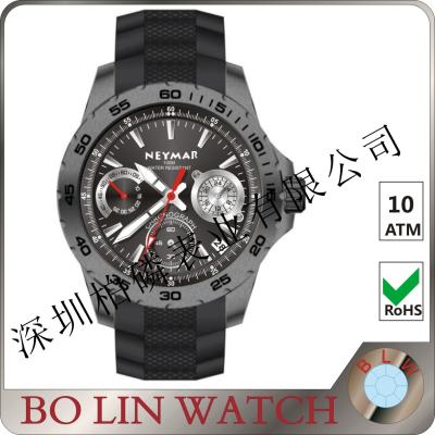 China Personalized Mens Carbon Fiber Watches Japan Movement OEM & ODM Service for sale