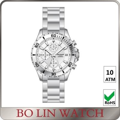 China Silver Round Case Stainless Steel Bracelet Watches For Female Eco - Friendly for sale