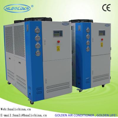 China CE Industrial Air To Water Type Chiller Refrigerated Plastic Chiller For Cooling Beer And Food Production Machine for sale