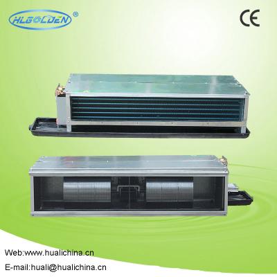 China Tipo encubierto/unidad horizontal de la bobina de la fan del techo suspendido con el refrigerador de agua en venta