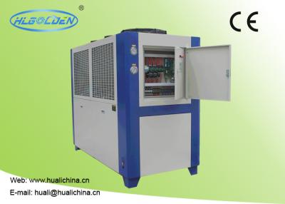 China Box Type Industrial Air Cooled Water Chiller R22/R407c Refrigerant for sale