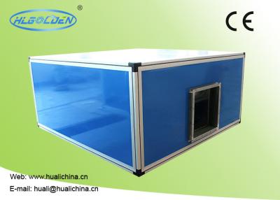 China Chilled Or Hot Water Central Air Handling Units Low Noise Color Plate Industrial / Commercial for sale