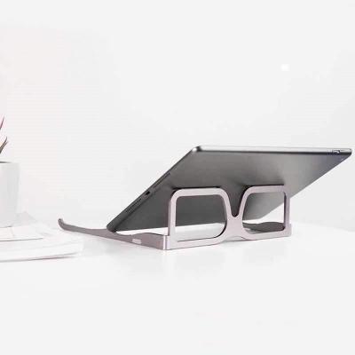 China Hot Sale Aluminum Alloy Foldable Laptop Stand Foldable Adjustable Laptop Stand Stand for sale