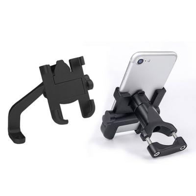 China Hot Sale 360 ​​Adjustable Aluminum Alloy Bike Phone Holder Adjustable Cell Phone Mount for sale