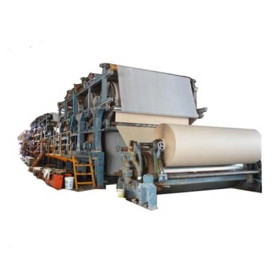 China Factory supply recycle machine/waste paper carton making machinery/testliner paper/craft for sale