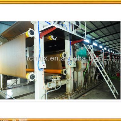 China High Quality Corrugated Kraft Paper/Kraft Paper/Cardboard/Paperboard Making Machine For Making Cardboard Box for sale