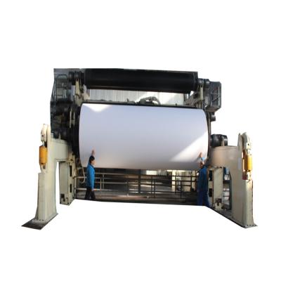 China Recycling paper machine waste paper for machine production line of book/writing/office/notebook/A3/A4/printing/exercise making culture paper for sale