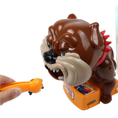 China Bad Dogs Bite Game Toy Fun Kids Cute Fun Toy Electric Tricky Toys Naughty Tricky 62.5*55.5*68.5cm for sale