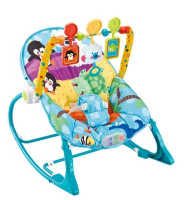 China Sports Toy Baby Relaxing Electric Bouncer Baby Rocker with Music Baby Swing Vibrating and Rocking Chair for sale