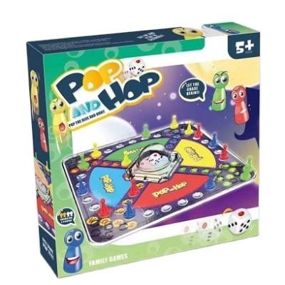 China Children's Family Dice Jumping Pop And Hop Ludo Classic Board Game Toys 66*39*54.5cm for sale