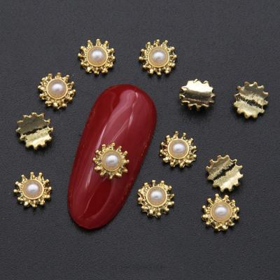 China Beautiful Metal+plastic DIY Nail Art Design, 3D Diamond Nail Decoration Stickers and Decals for Girls for sale