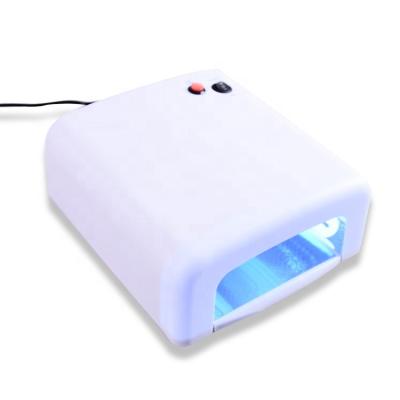 China Quick Plastic UV Dryer Gel Nail Polish Lamps Nail Dryer Machine For Hand Nails for sale