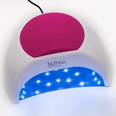 China 2019 Newest Automatic Induction SUN 2C LED UV Gel Nail Lamp With Sensor Led Dry Nail Gel for sale