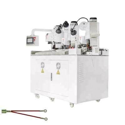 China Fully Automatic Crimping Cable Cutting Machine Wire Stripping Terminal Crimping Cutting Machine for sale