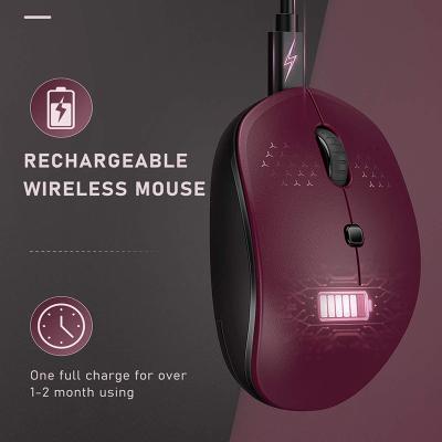 China 3D Wireless Rechargeable Mouse 5.0 Multi-Device Mouse BT 3.0 For PC Smart TV MacBook for sale