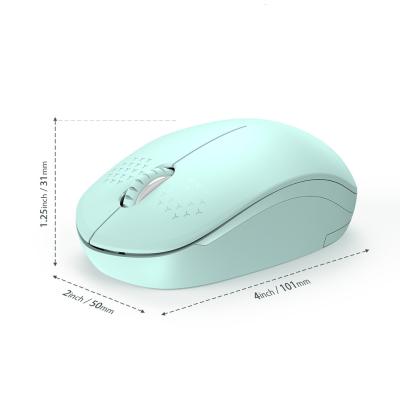 China Silent Wireless Mouse 2.4GHz Mini Mouse Silent Computer Mouse Portable Wireless Silent Mouse For Notebook Desktop PC for sale