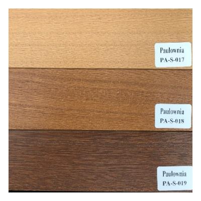 China Good Quality Minimalist Real Wood Blinds Wooden Shutter Paulownia Fortune Components Slats Wood Shade Slats Candlenut Natural Material for sale